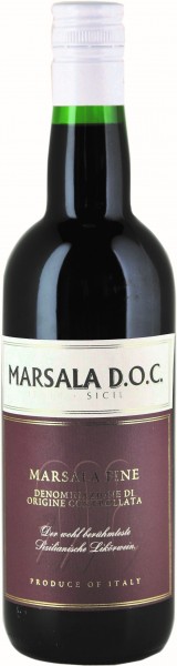 Marsala Fine DOC Italienischer Likörwein