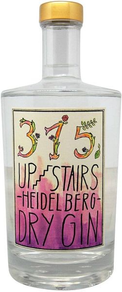 315 Upstairs Heidelberg Dry Gin Deutschland