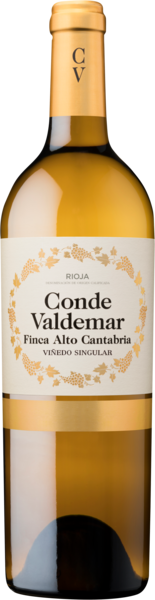 Conde Valdemar Blanco Finca Alto Cantabria Rioja DOCa Vinedo Singular 2019