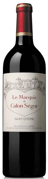 Le Marquis de Calon Ségur St.-Estèphe AOC Zweitwein Château Calon Ségur 2018 Mg.