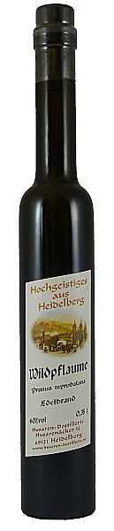 Heidelberger Wildpflaumenbrand Husaren-Destillerie