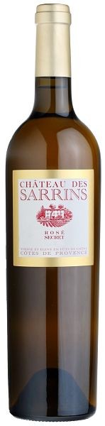 Château des Sarrins Rosé Secret Côtes de Provence AOC