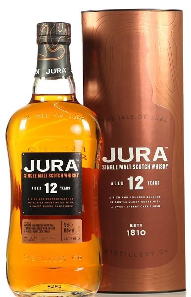 Jura 12 Jahre Single Malt Scotch Whisky Isle of Jura