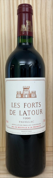 Les Forts de Latour Pauillac AOC Zweitwein Château Latour 1998