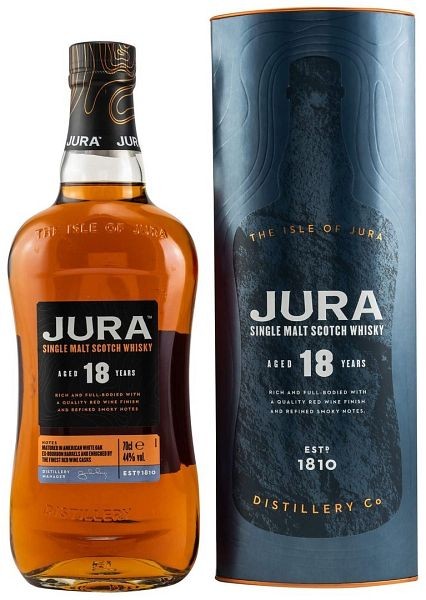 Jura 18 Jahre Single Malt Scotch Whisky Isle of Jura